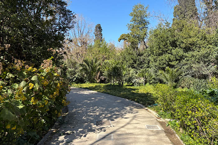 Fussweg Nationalgarten