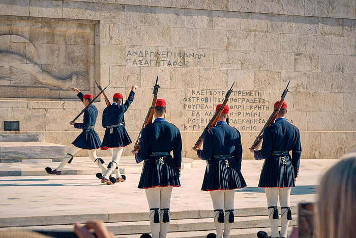Wachablösung Grabmal des unbekannten Soldaten