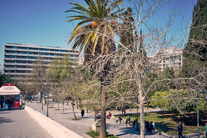 Impression Syntagma Platz Athen