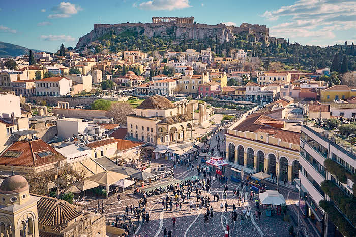 Monastiraki Platz Athen