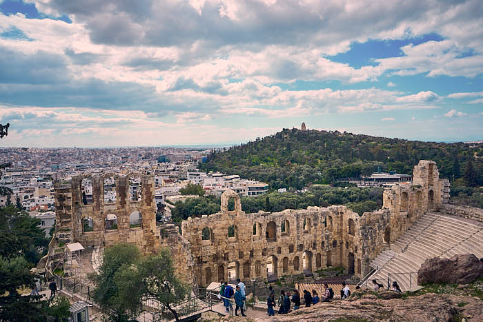 Odeon des Heroden Atticus Athen