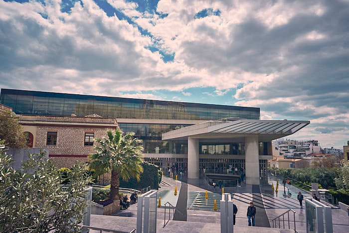 Akropolis Museum Eingang