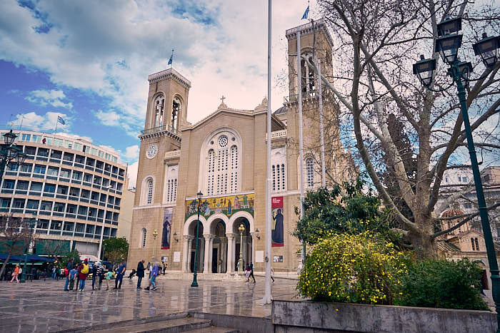 Kathedrale Mariä Verkündung Platia Mitropoleos