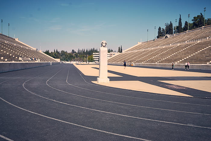 Panathinaiko Stadion Athen Laufbahn