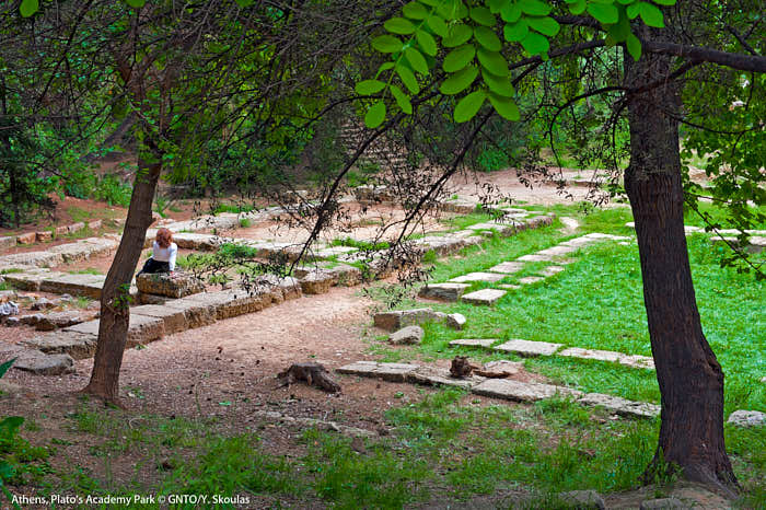 Plato Academy Park Athen