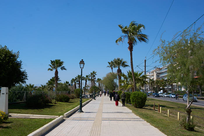 Promenade Strand Athen