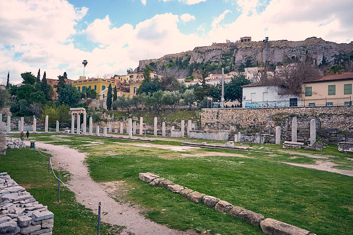 Römische Agora Überblick