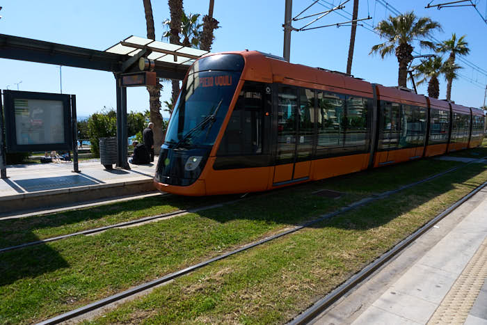 Straßenbahn Stadtstrände Athen
