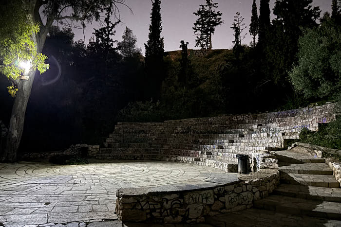 Strefi Hügel Impression Abend