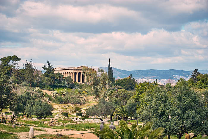 Tempel des Hephaistos Athen