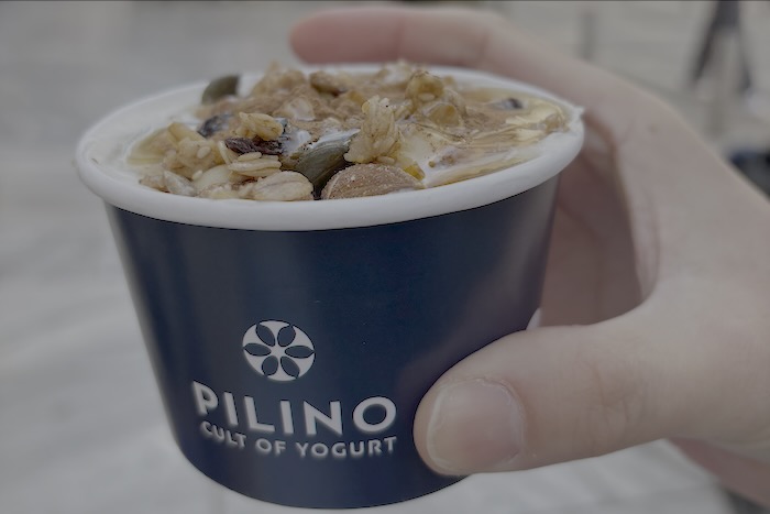 Griechischer Joghurt in Athen