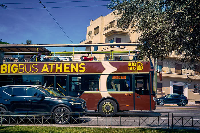 Hop-On Hop-Off Bus Athen